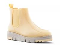 Firenze Chelsea Wedge Rain Boot Yellow view