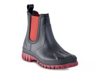 Tangent Chelsea Rain Boot Black/Red view