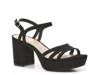 Sally Platform Sandal Black view