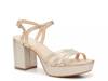 Sally Platform Sandal Gold view