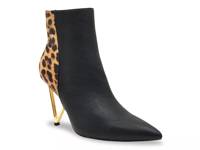 Gia Bootie Black Leopard Print view