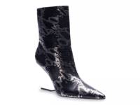 Princess Bootie Black Snake Print view