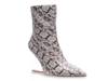 Princess Bootie Off White Snake Print view