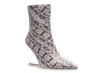 Princess Bootie Off White Snake Print view