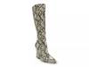 Viva Boot Beige Snake Print view