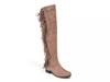 Fringe Over-The-Knee Boot Taupe view