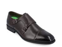 Atticus Monk Strap Slip-On Dark Brown view