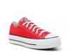 Chuck Taylor All Star Lift Platform Sneaker - Women's Red/White view