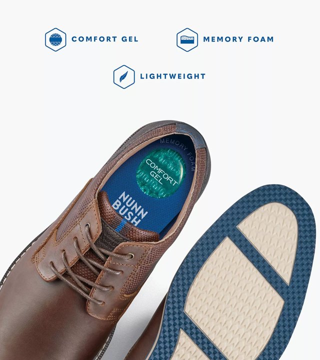 nunn bushブルースウェード Men's Nunn Bush Otto Canvas Oxford Dress Shoes | Shoe Station