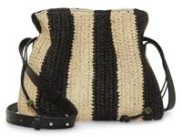 Dario Crossbody Bag Black/Beige Stripe view