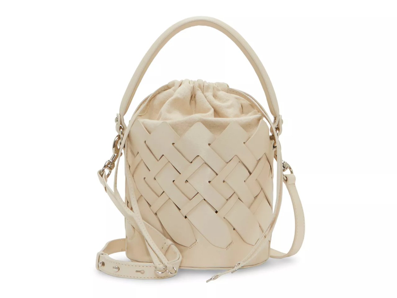 Keanu Leather Bucket Bag