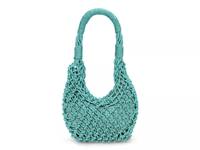 Teddy Hobo Bag Turquoise view