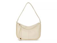 Hayes Leather Shoulder Bag Off White view