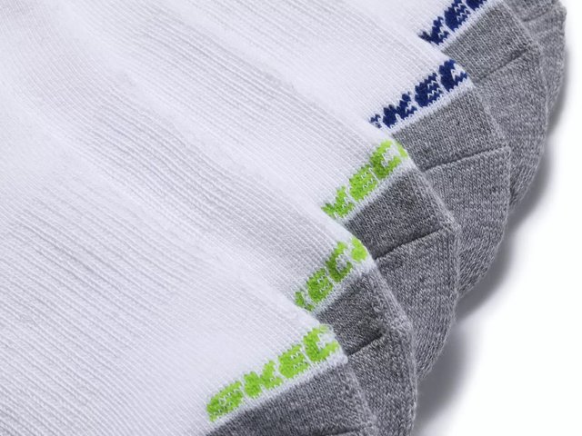 Cushioned Sport Kids' No Show Socks - 6 Pack