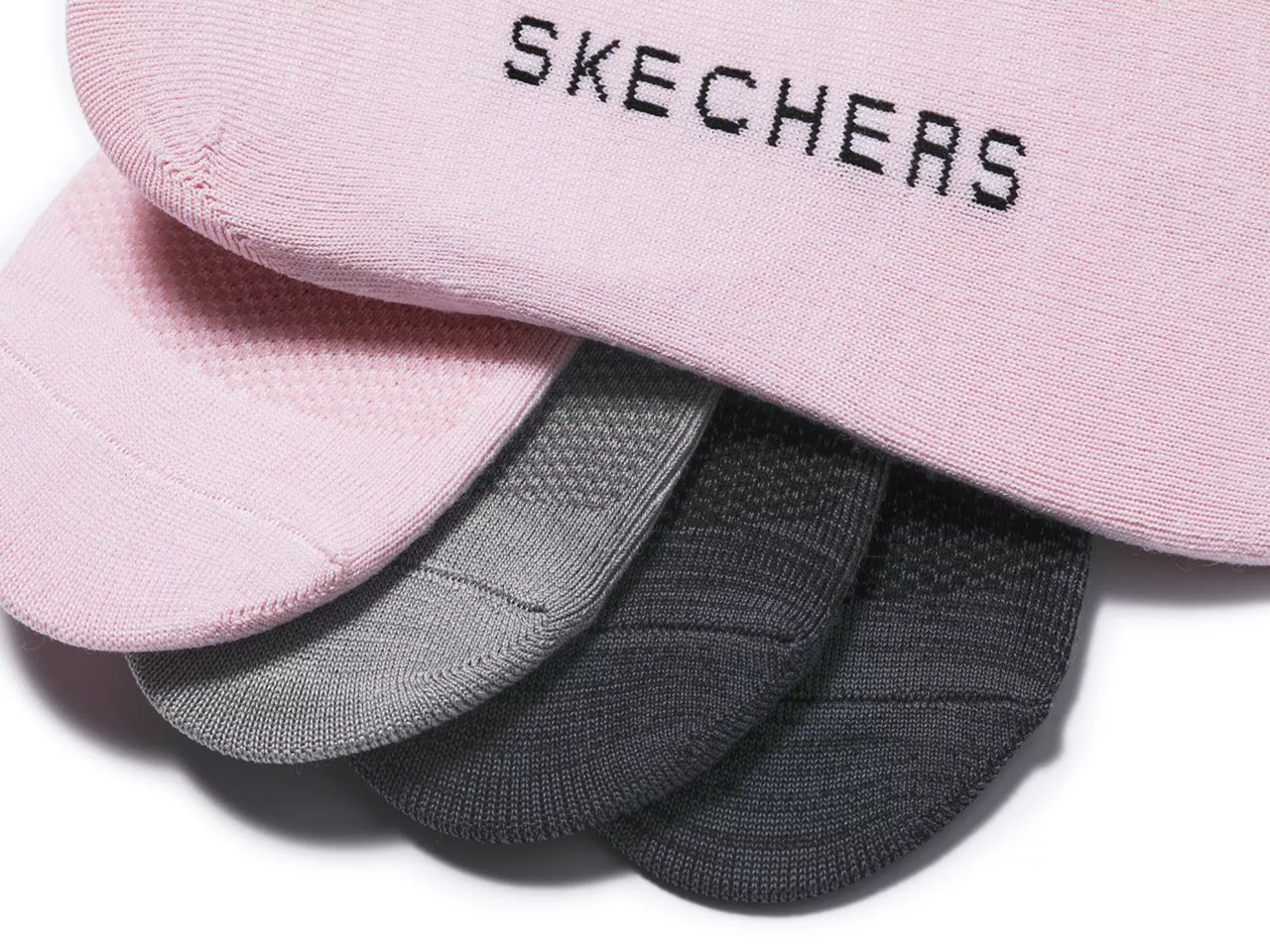 Marled Women's No Show Liners - 5 Pack