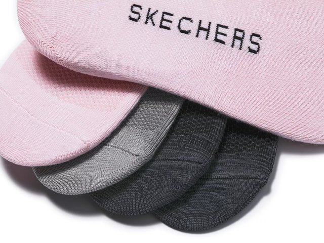 Marled Women's No Show Liners - 5 Pack