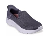 Hands Free Slip-Ins: Go Walk Flex Relish Slip-On Sneaker - Women's Charcoal view