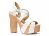 Suki Platform Sandal White view