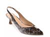 Mikoa Pump Brown Snake Print view