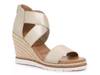 Giles Espadrille Wedge Sandal Gold Metallic view