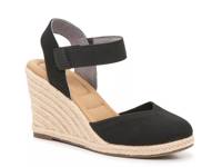 Banner Espadrille Wedge Sandal Black view