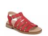 A Ok Fisherman Sandal Red view