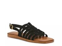 Giulio Huarache Sandal Black view