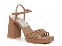 Avery Platform Sandal Brown view