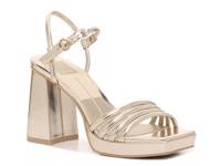 Avery Platform Sandal Pale Gold Metallic view