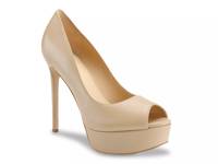 Cacei Platform Pump Beige view