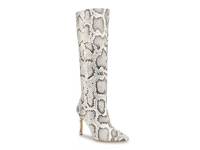 Dayton Boot Off White/Black Snake Print view