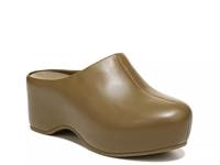 Isa Platform Clog Dark Green view