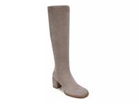 Maggie High Boot - Women's Grey Suede view