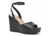 Jela Wedge Sandal Black view