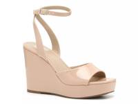 Jela Wedge Sandal Patent Muted Pink view