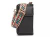 Geometric Guitar Strap Convertible Wallet Black view