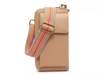 Geometric Guitar Strap Convertible Wallet Tan view