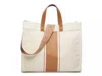 Stripe Tote Beige/Brown view