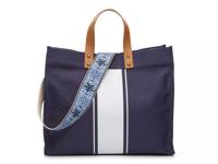 Stripe Tote Navy/White view