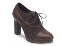Odelia Platform Bootie Brown view