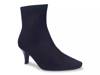 Naja Bootie Black Faux Suede Wide view