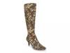 Namora Boot Beige/Brown/Black Animal Print Faux Suede view