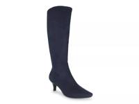 Namora Boot Dark Blue Faux Suede view