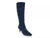 Namora Boot Dark Blue Fabric view