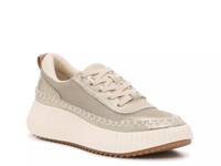 Daran Wedge Sneaker Beige/Pale Gold Metallic view