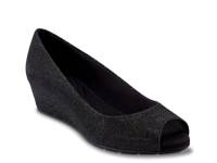 Candra Wedge Pump Black view