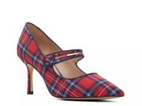 Ruby Pump Red Grosgrain Print view