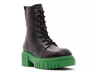 Drivenn Combat Boot Black & Green view