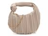 Pleated Knotted Hobo Bag Taupe view