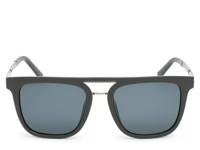 Aviator Square Sunglasses Black/Grey view